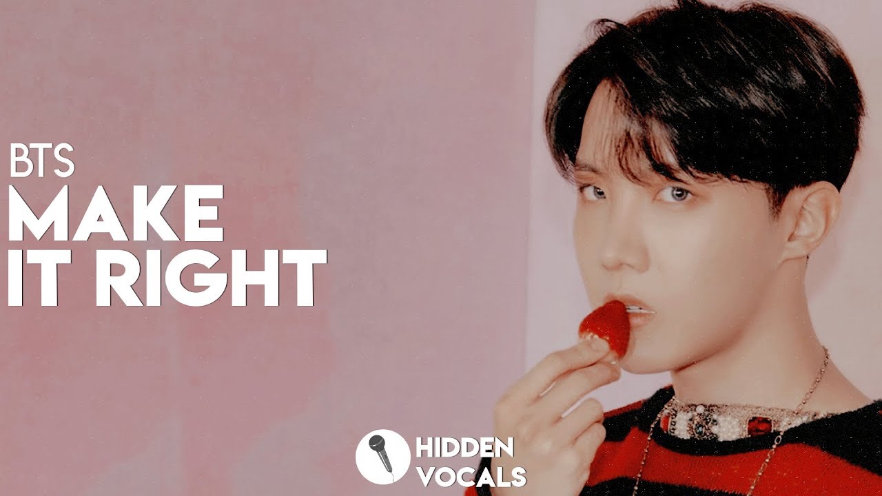 BTS (방탄소년단) – Make It Right | Hidden Vocals Harmonies & Adlibs