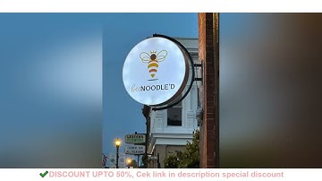 360 Rotating sign, outdoor sign, light box, business sign, personalized Logo Sign, Double Sided ligh