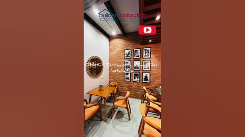Terracotta Clay Wall Cladding Tiles @builderscollection #shorts #viral #youtubeshorts #terracotta