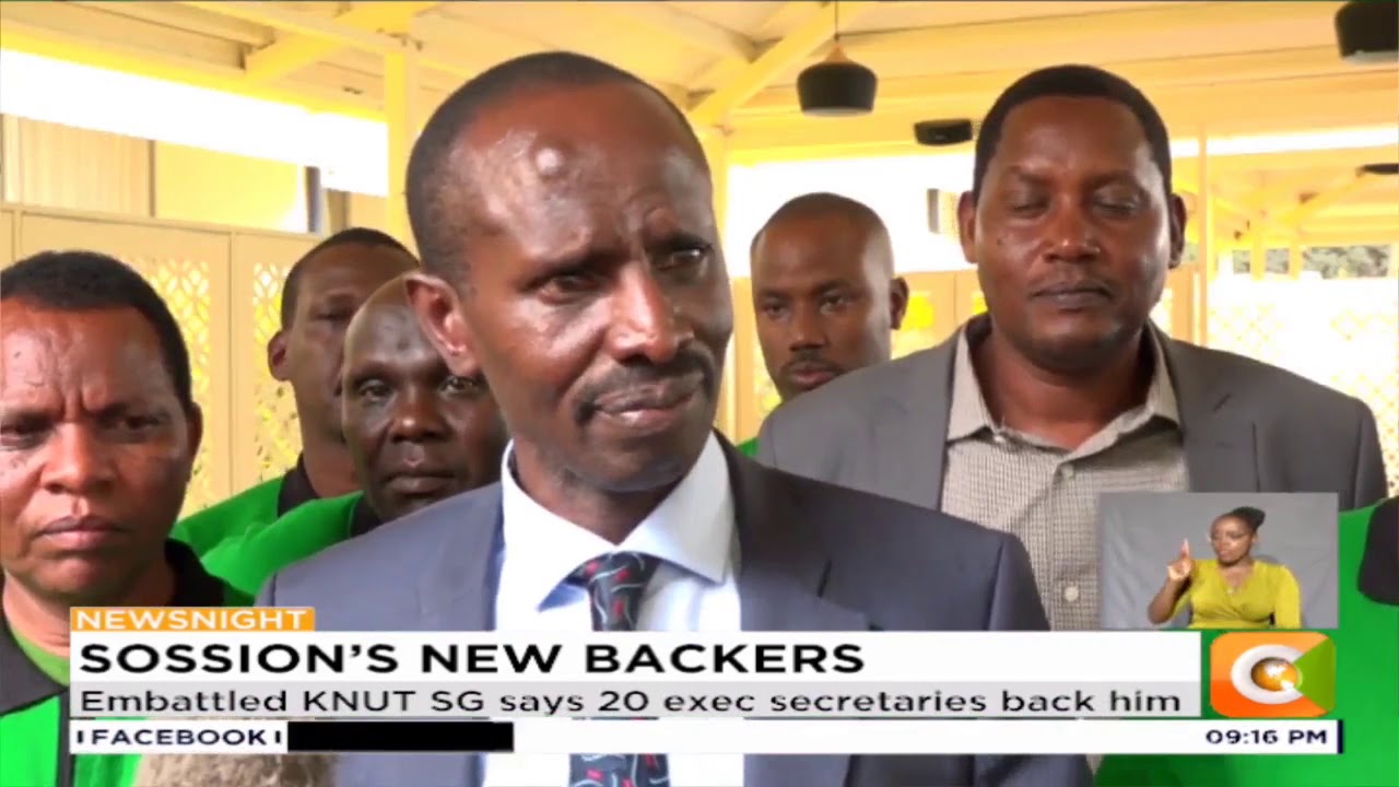citizen tv live stream kenya Embattled Sossion says 20 executives secretaries back him