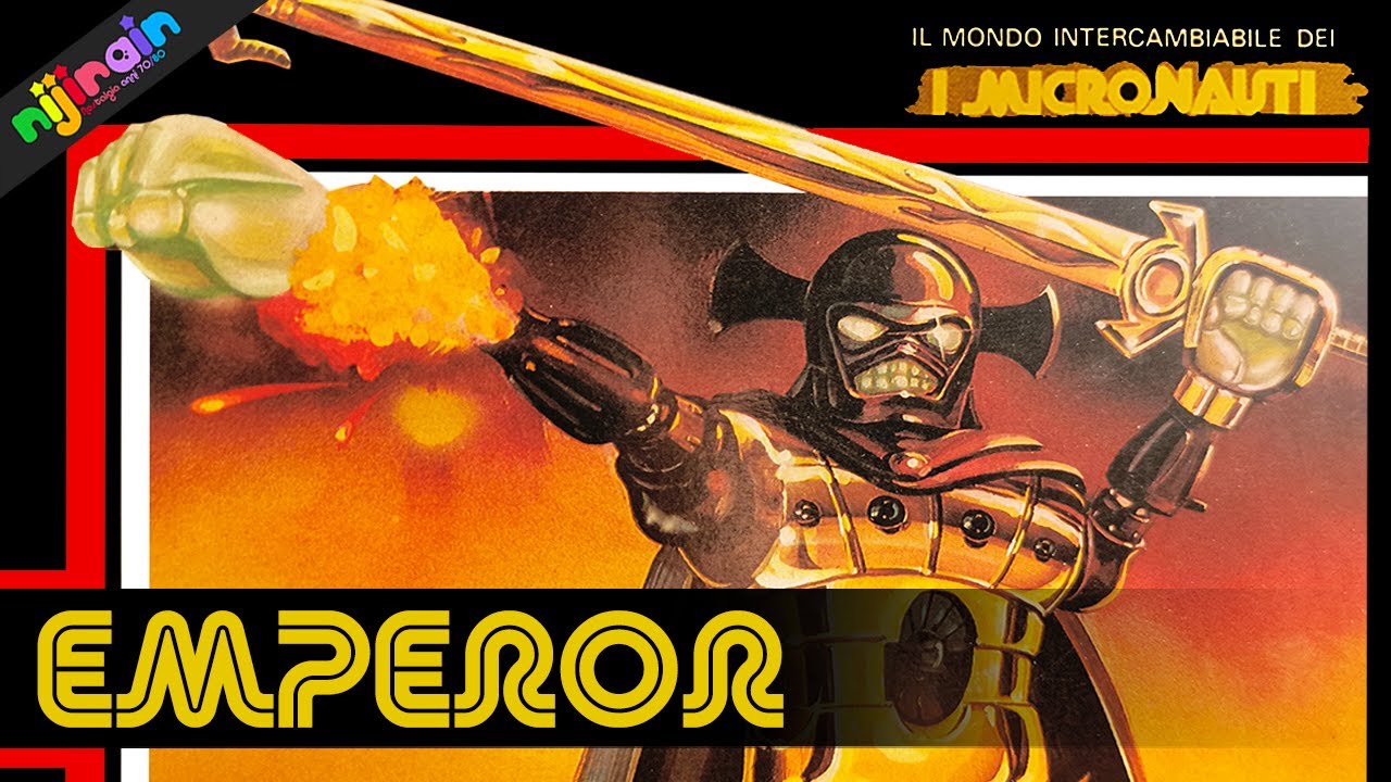 Micronauti EMPEROR & MEGAS - Nijirain Giocattoli anni 70/80/90