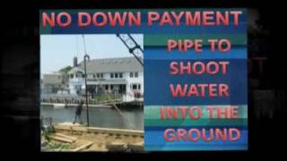 Long Island Bulkhead Builder displaying the Bulkhead Building Process