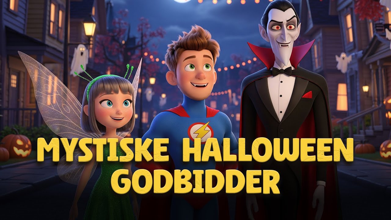 Magiske godbidder i Ahornstrup 🎃 - Halloween historie for børn