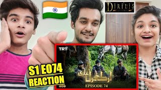 Diriliş Ertuğrul Reaction | Ertugrul Ghazi Urdu Season 1 Episode 74 Reaction | Ertugrul Ghazi Urdu