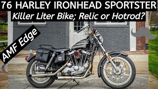 HarleyDavidson Ironhead Sportster No Oil Leaks! No Vibrations!