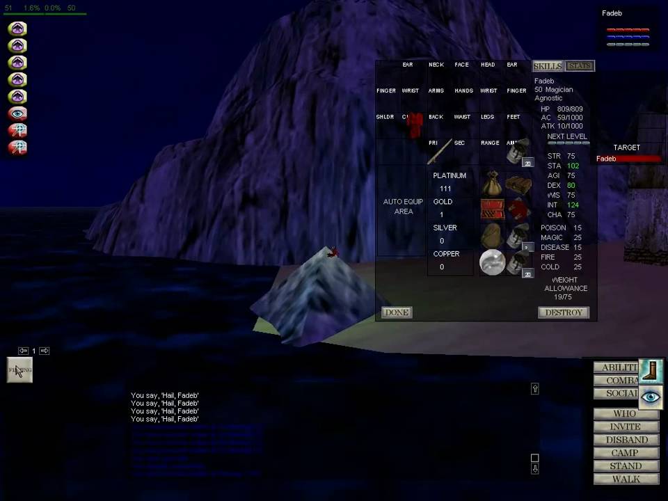 EverQuest Classic EQClassic EQC Fishing Part2 YouTube