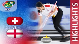 SWITZERLAND v ENGLAND - Round robin - World Mixed Doubles Curling Championship 2023