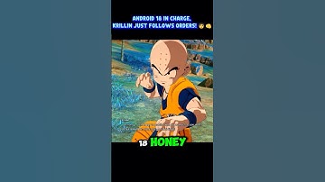 Android 18 in Charge, Krillin Just Follows Orders! 👩‍🦱👊 #sparkingzero #crashout #knockout