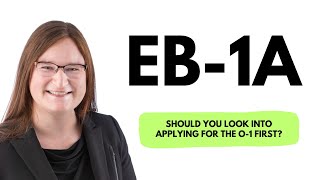 If you're interested in EB-1A, should you look into O-1 first as a starting point?