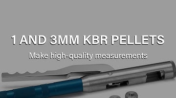 Easy way to make quality IR measurements on 1mm KBr pellets