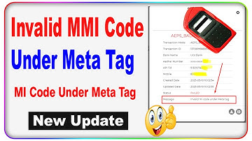 invalid mmi code under meta tag morpho || invalid mi code under meta tag morpho ||