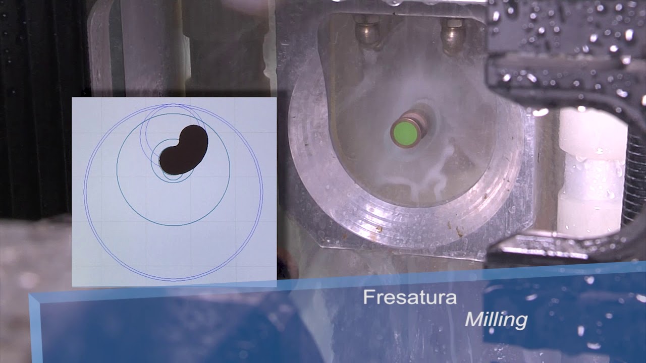 CNC Vertical para Vidrio- DRILL 101FF - (para perforar, fresar, avellanar)