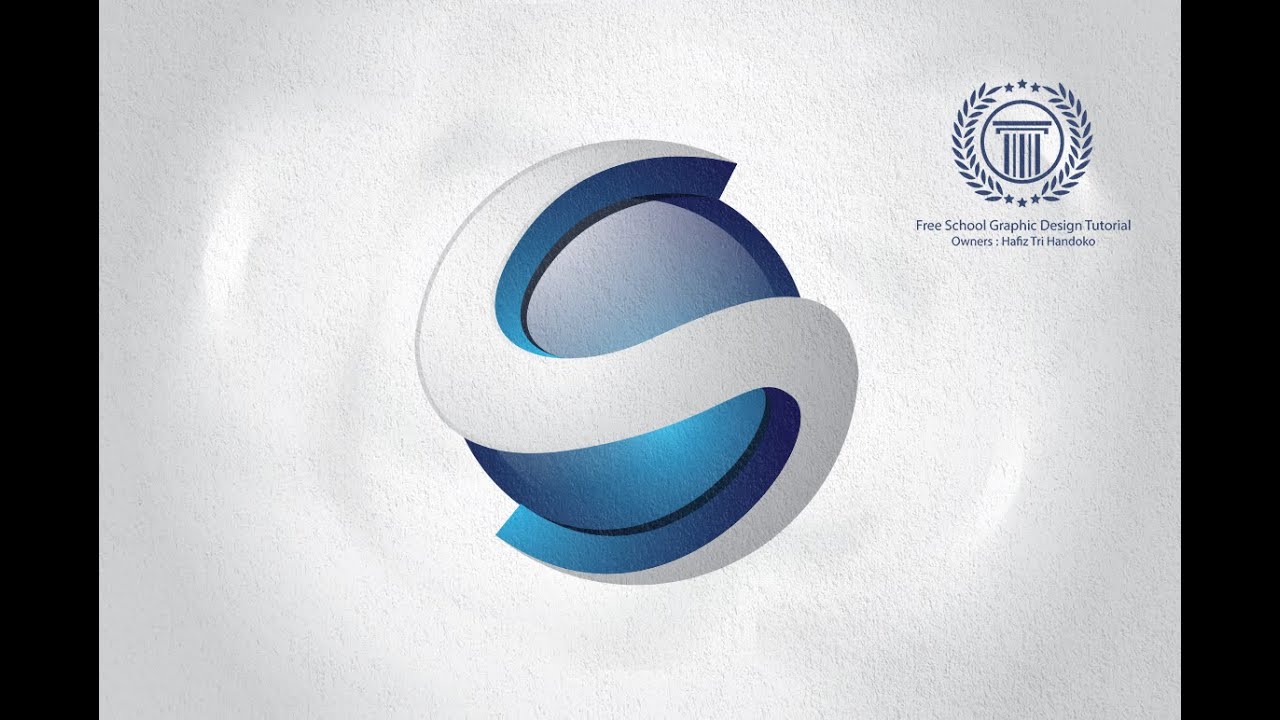 Simple 3d Logo Design Tutorial In Adobe Illustrator How To Create Letter S Logo Design Youtube