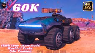 60K Damage 8 Kills Clash Zone  -  Standard Combat Mars mode! World of Tanks RU (Mir Tankov)