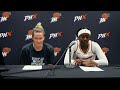 Kahleah Copper Sami Whitcomb Postgame Press Conference at. Indiana Fever | July 30, 2025