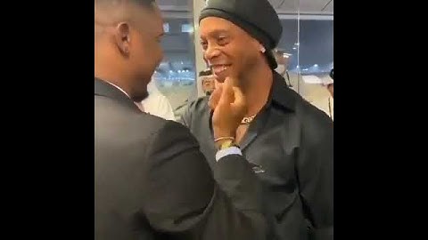Ronaldinho 🤝 Eto’o respect | #shorts | ESPN FC