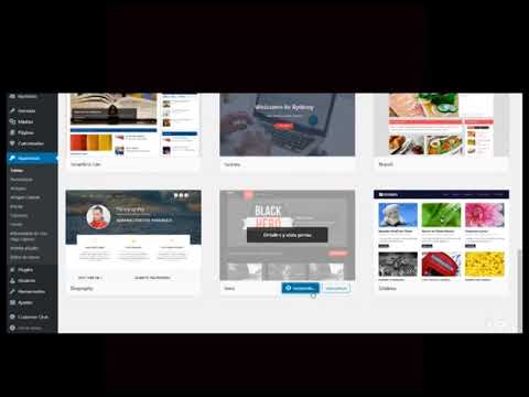Video tutorial Sobre Instalar Tema