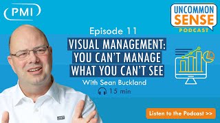Uncommon Sense Vodcast: Episode 11 - Visual Management: You Can't Manage What You Can't See