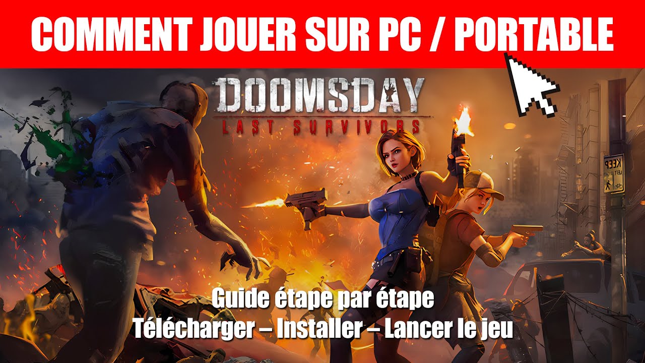 ⚡ Comment jouer Doomsday Last Survivors sur PC/Portable Guide étape-par