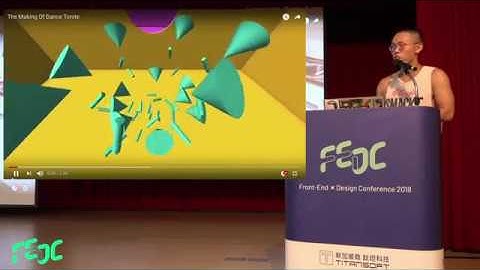 Audio Visual Experiments in Modern Web | 張欣嘉 Vibert Thio | 2018 FEDC