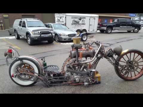 Steampunk Ratbike by Motorcycle Enhancements of Oakville Ontario Canada