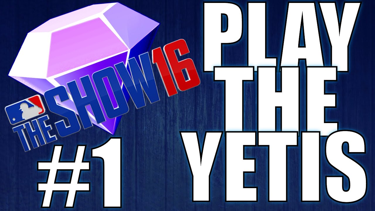 HOW TO PLAY THE YETIS EXPLAINED! | MLB THE SHOW 16 EASY DIAMOND PLAYERS