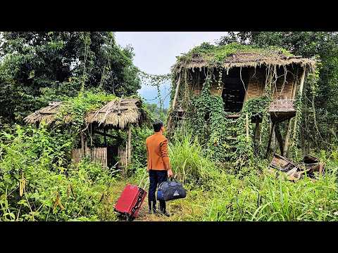 Full video: 60 days—Tuong Phong builds his dream home deep in the forest and cooks.