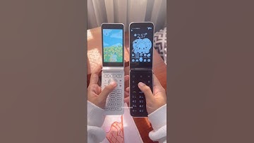 🎀 comparing two flip phones || samsung folder 2 and mive style #android #flipphone #nostalgia