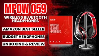 MPOW 059 Wireless Bluetooth Headphones | Amazons Best Seller | Budget Headphones | Unboxing & Review