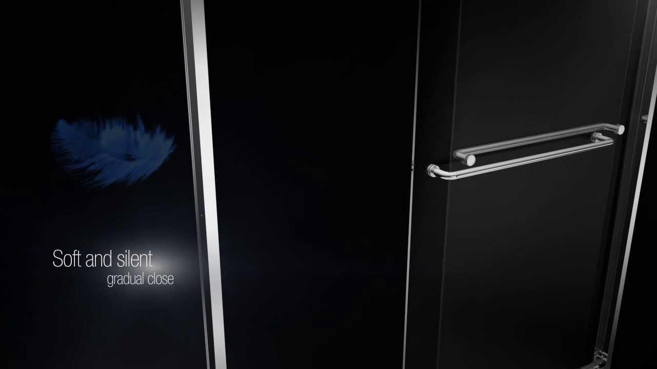 Aura SC 55-59 x 71 in. 6 mm Bypass Shower Door for Alcove