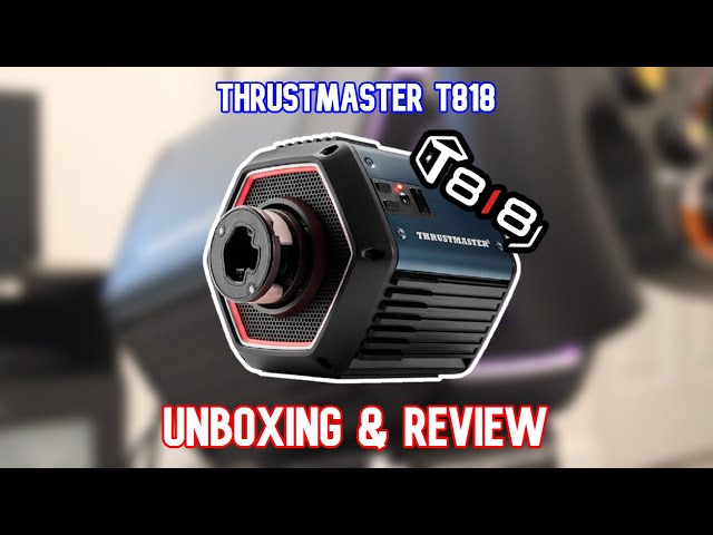 Thrustmaster T818 Direct Drive Wheelbase Review - Its Finally Here 