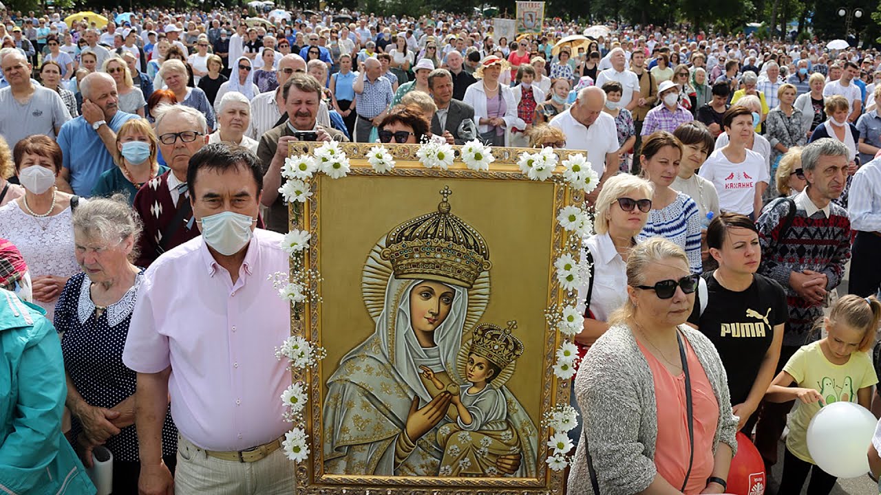 Будслаў 2022: прыход пілігрымаў і Імша