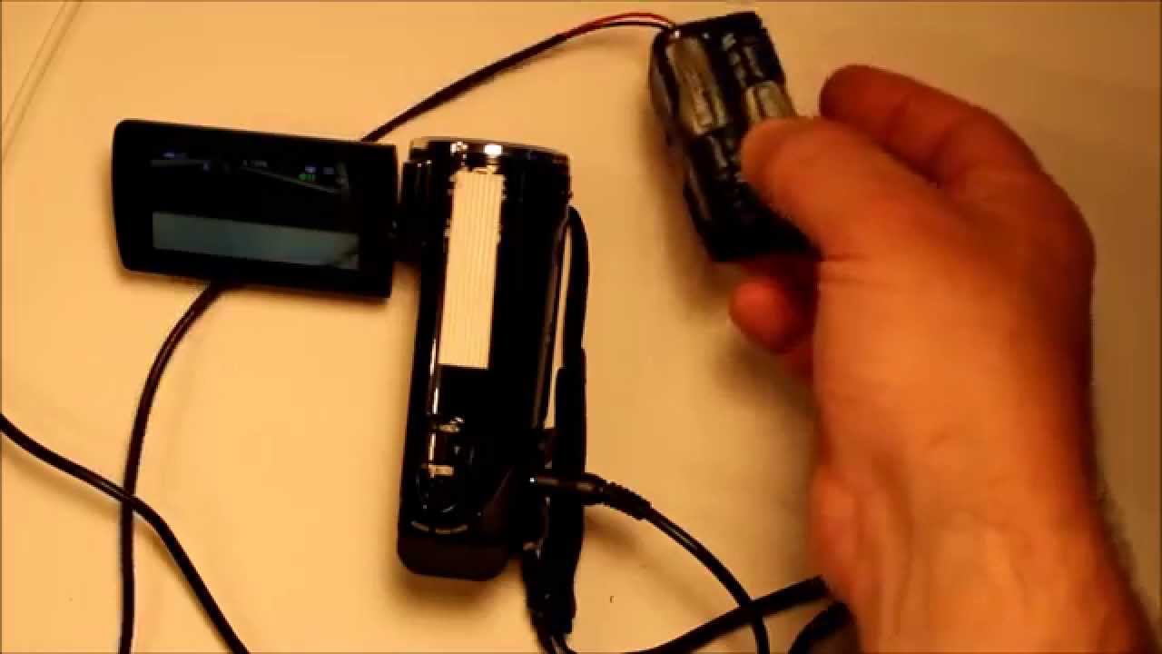 How To Make An External Battery Pack For Your Video Camera YouTube