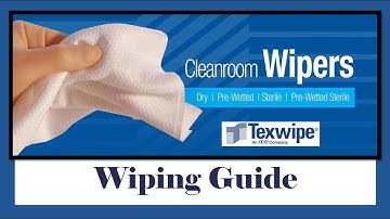 Texwipe - Wiping Guide