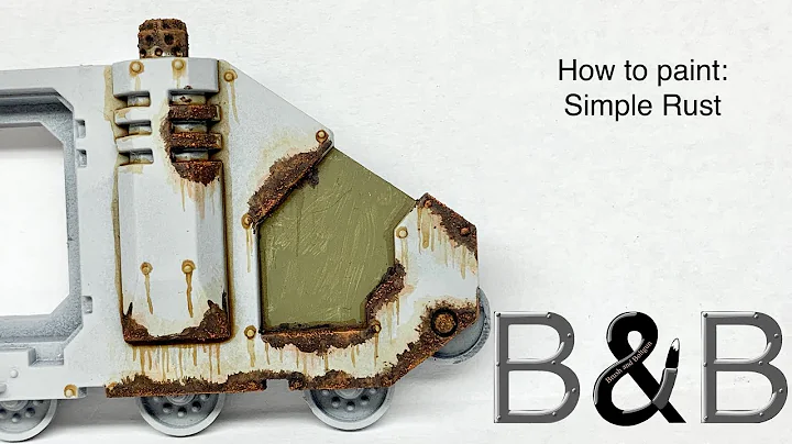 How to paint Simple Rust