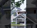 Traditional house design in Kerala | colonial house design Kerala | #shortsfeed #shorts #smallhouse