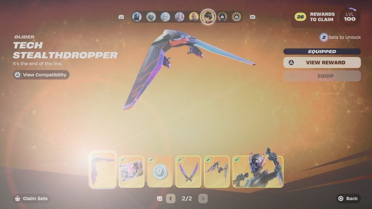 How to Unlock Tech Stealthdropper Glider in Fortnite | Battle Pass ...