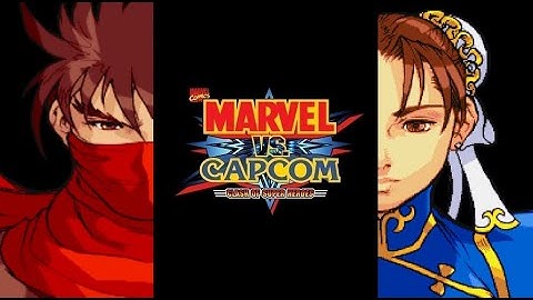 Marvel vs Capcom - Duo Team Attack - Strider Hiryu & Chun-Li