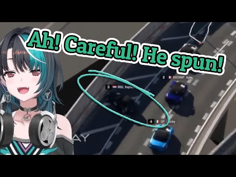 EMEA races are so aggressive that Chihaya is losing her mind with excitement【Hololive】