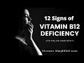 12 Signs of Vitamin B12 and Folate Deficiency