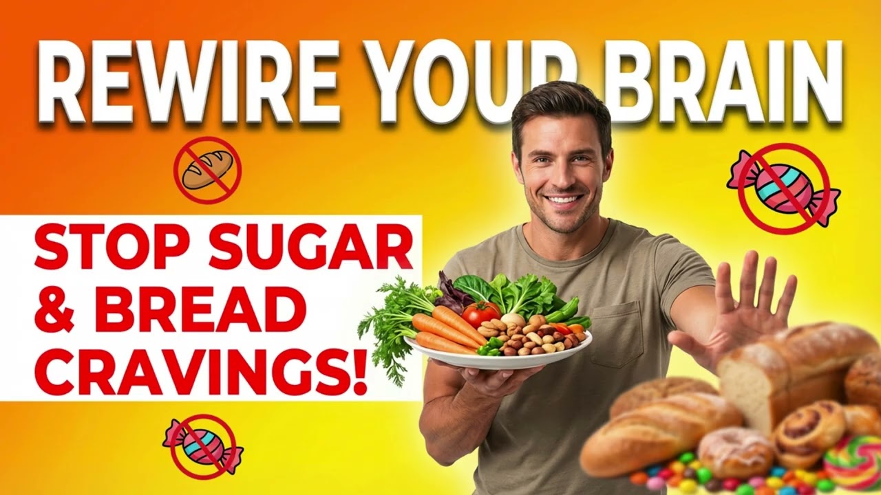 Daily Affirmation to Stop Sugar & Bread Cravings Male Version- (2026) Rewire Your Brain