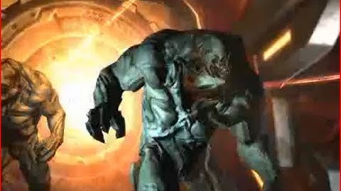 Hell Knight introduction in Doom 3