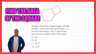 Difficult Area and Triangles Geometry Question on the SAT Math