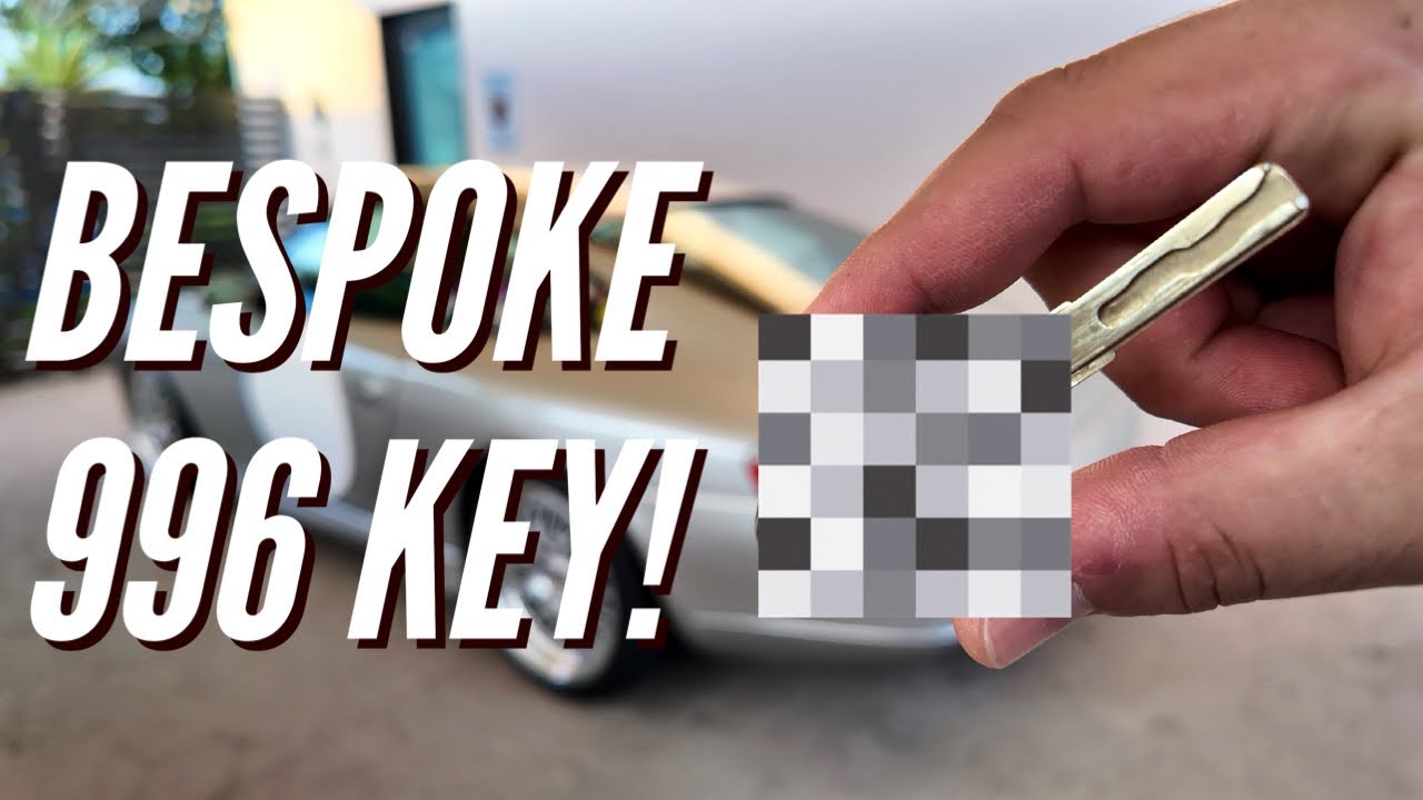 Finally a 996 bespoke key!