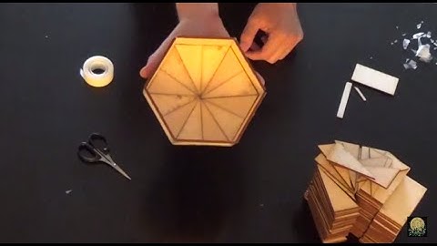 Hexayurt 1:30 Model Building Timelapse