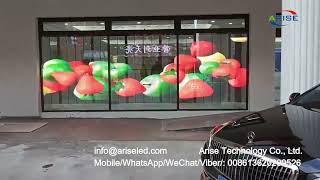 Transparent LED display screen for stage concert chain store bar,Transparent Screen 3D Stage Intelli screenshot 5