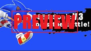 SSF2 Mods: SSB4 Sonic True Version 3 Preview