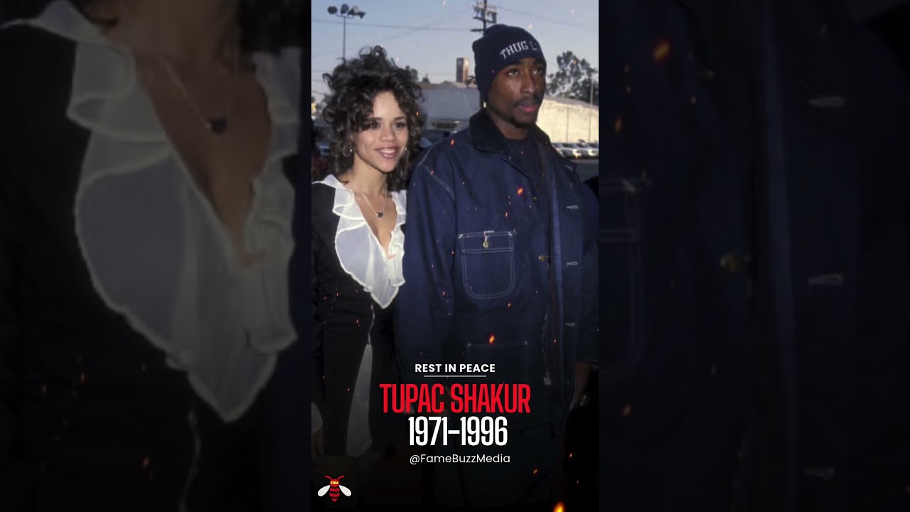 Tupac Shakur and Rosie Perez at the 1993 Soul Train Music Awards 