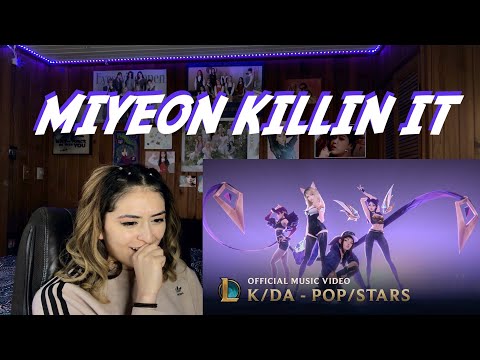 K/DA - POP/STARS (ft. Madison Beer, (G)I-DLE, Jaira Burns) MV Reaction!