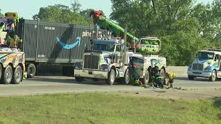 Overturned Truck